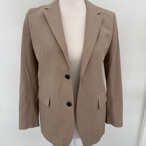 Vineyard Vines OTG Khaki Beige Unisex Classic Style 2 Button Blazer